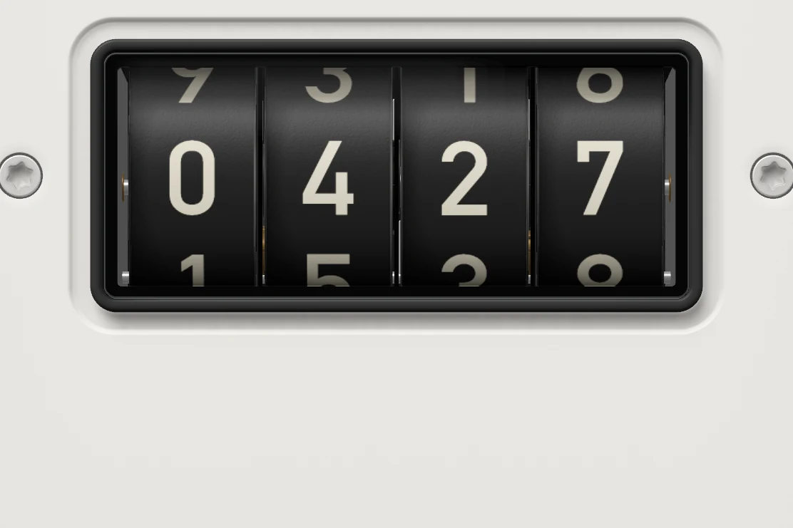 Drums, not digits