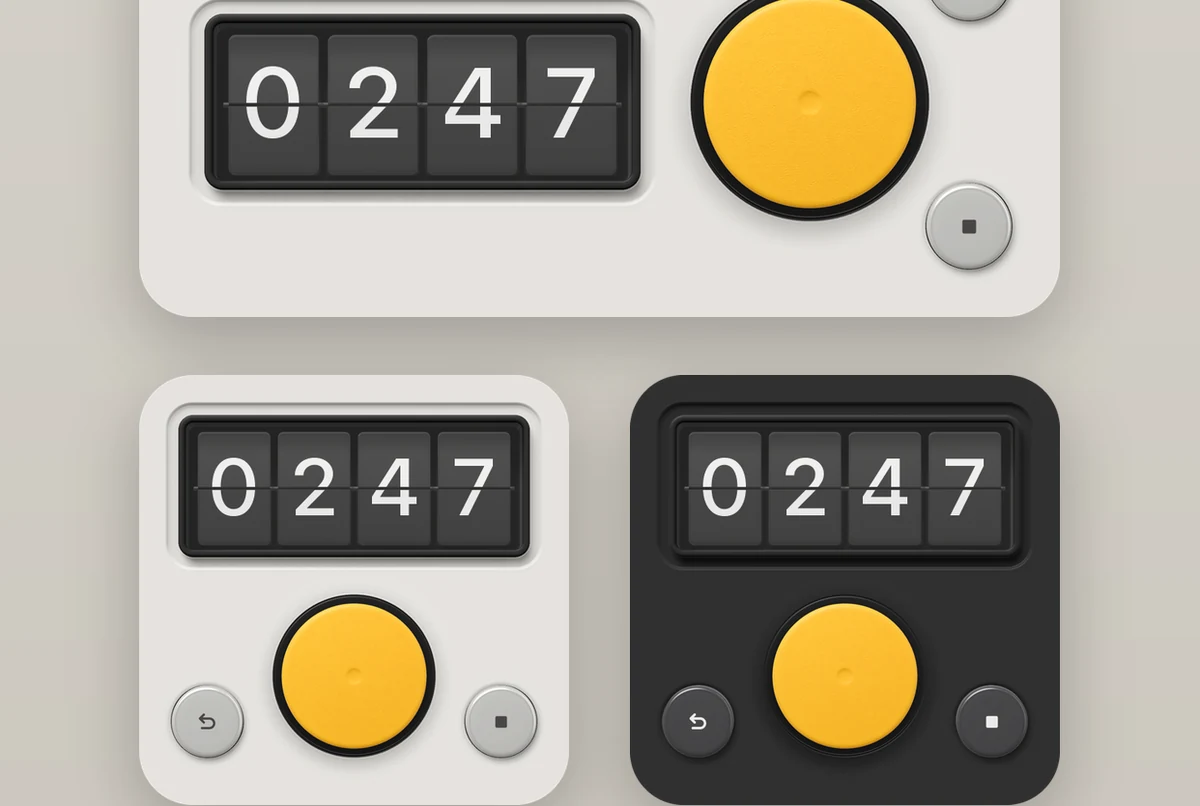Counts from the Home Screen