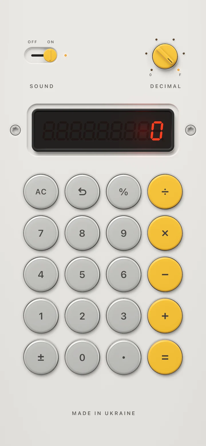 Calc, the calculator