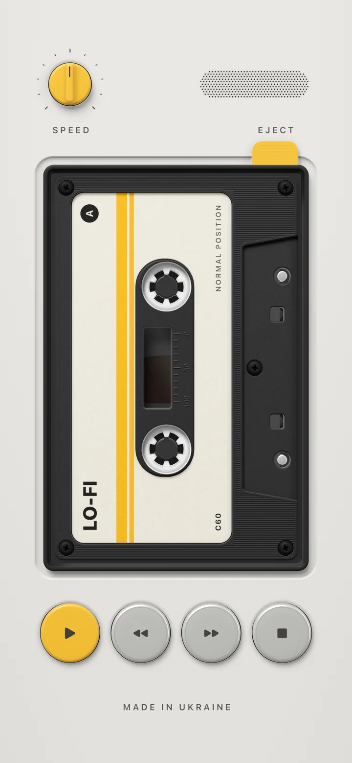 Cassette C90, the cassette player