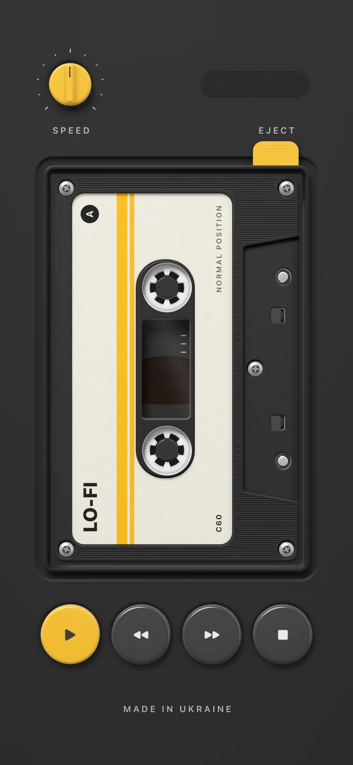 Tape, the cassette player