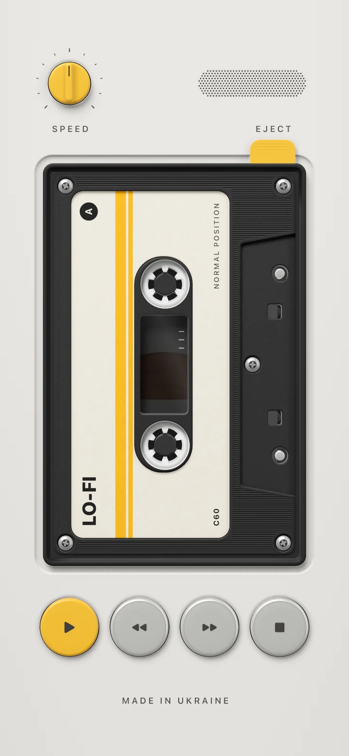 Tape, the cassette player