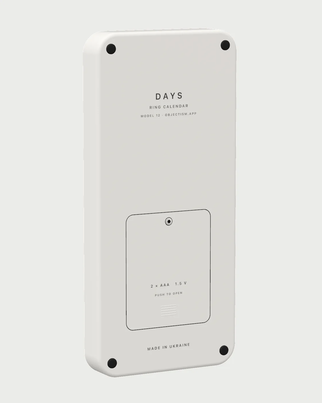 Days from the back