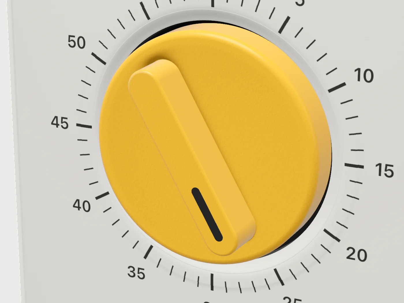 One knob, no buttons